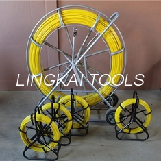 Yellow Underground Cable Tools Traceable Rodder Without Trenching / Digging