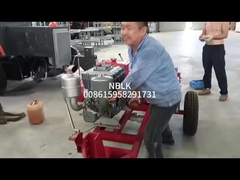 JJCS 50 Remolque de guincho de tambor duplo com motor diesel