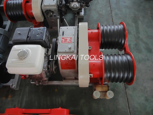 A linha de transmissão motorizou puxar o guincho 3 Ton With Double Capastans