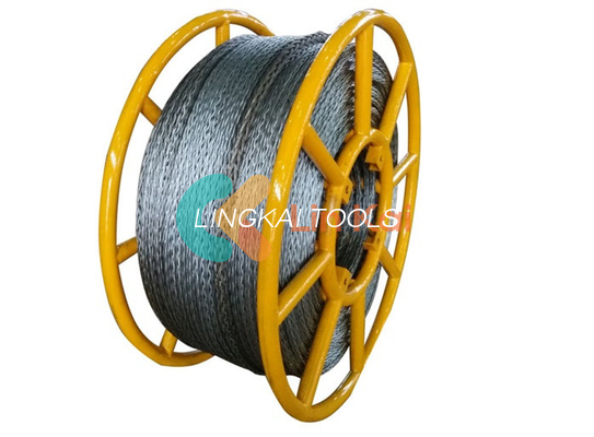 12 fios de resistência galvanizado Anti-torção de aço cabo de arame 20mm para puxar quatro condutores em conjunto na linha de transmissão