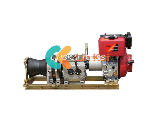 Precision 3 Ton Diesel Motor Alimentado Guincho Oferece 12 RPM Velocidade de rotação
