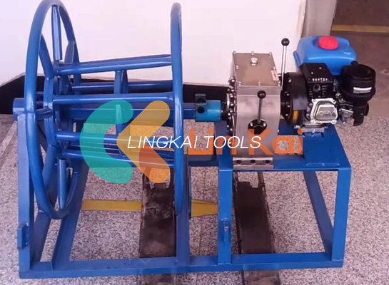Máquina de captação de fio Max 25KN para cordas de linha de transmissão