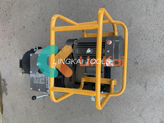 Máquina de elevação de alta velocidade com cinto de condução de cabo, máquina de puxar guincho elétrico para elevação de cargas pesadas