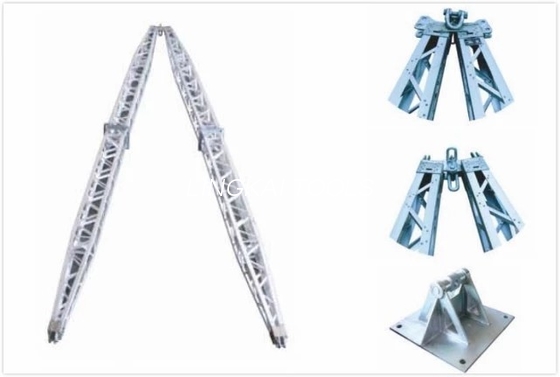 Torre/Polo de A Shape Lattice Gin Pole Strengthened For Erecting do modelo de LBR