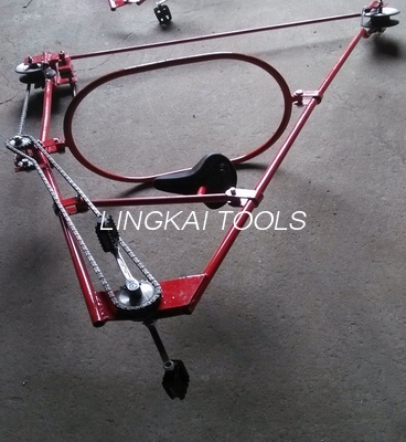 A construção básica da liga de alumínio utiliza ferramentas linhas aéreas bicicleta do único condutor