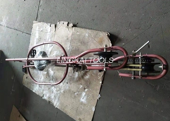 Tipo linha da bicicleta de transmissão que amarra a única linha trole das ferramentas para inspecionar