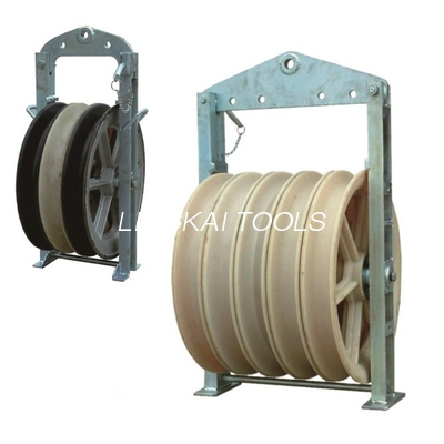 Maestro de alumínio de nylon Block da polia 60KN 660mm de MC