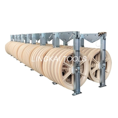 Maestro de nylon Stringing Blocks da polia 60KN 660MM de MC