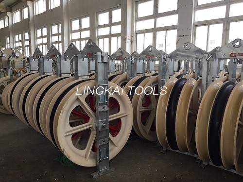 Linha de transmissão de alumínio empacotada de Pulley For 220KV do condutor