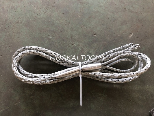 Conector OPGW ADSS Mesh Sock Joints da luva do cabo da corda de fio da construção da linha elétrica